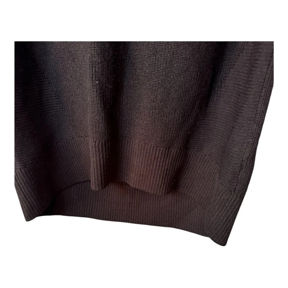 Athleta Black Wool Blend V Neck Sweater. EUC. Size XS - Picture 6 of 9